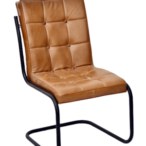 Leather Dinning Chair Without Arms