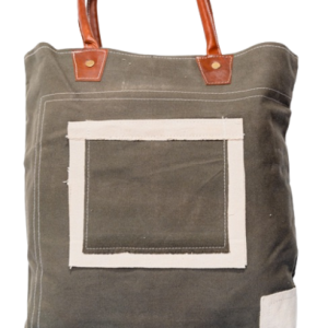 Canvas Leather Bag