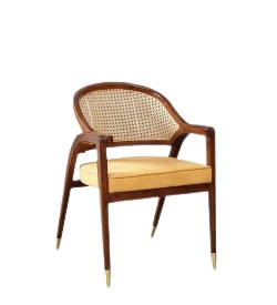 Canning Chair with Designer Arms
