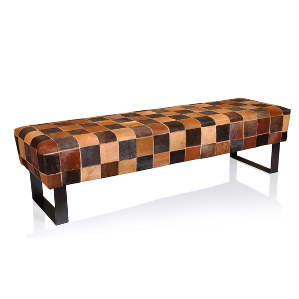 Hairon Leather Bench